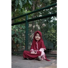 Gamis Dan Jilbab Anak Seragam Labella