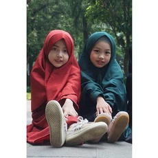 Gamis Pesta Couple Ibu Dan Anak Perempuan SD Aruwais