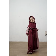 Baju Gamis Anak Syar I 13 Tahun Lucu Aruwais