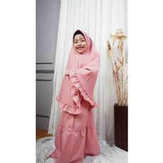 Baju Gamis Anak Anak Perempuan TPQ ASDF