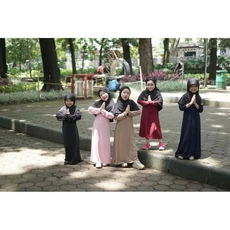 Gamis Anak Ayana Polos Labella