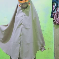 Gamis Syari Anak Polos Ngaji Cutetrik