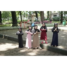 Gamis Anak Polos Modern ASDF