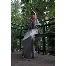 Gamis Anak Satin Velvet Balita Reseller