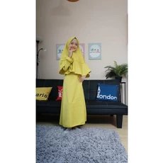 Zahra Grosir Batik Baju Gamis Anak Seragam TPA