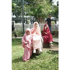 Jual Baju Gamis Anak Polos Paku Payung