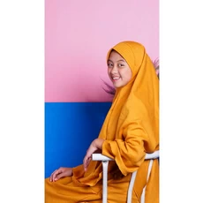 Desain Gamis Anak Seragam Tanggung