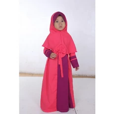 Gamis Anak Renda Lucu Tanggung