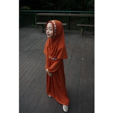 Gambar Baju Gamis Anak Polos TPA