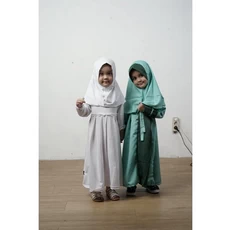 Gamis Anak Perempuan Umur 6 Tahun Lucu Modern Paku Payung