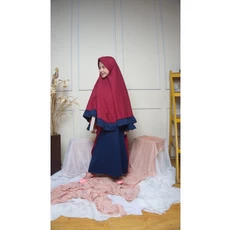 Gamis Anak Ungu Lucu Ngaji