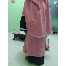 Gamis Set Anak Perempuan Lucu ASDF