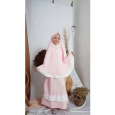 Stelan Gamis Anak Syari Labella