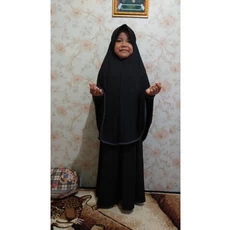 Gamis Kaos Anak Perempuan Tanggung Aruwais