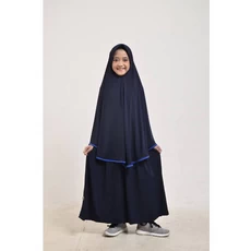 Jasmine Hijab Gamis Pakaian Muslim Anak Perempuan Terbaru 2023 Tanggung