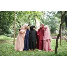 Gamis Anak Perempuan Rayon Syari Paku Payung