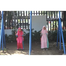 Gamis Anak Ceruty Renda Susun Lucu TPA