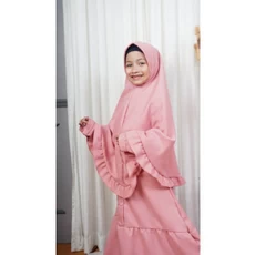 Gamis Anak Perempuan 10Th Syari TPA