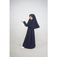 Gamis Anak Usia 10 Tahun Wolfis Syari Cutetrik