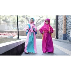 Gamis Couple Ibu Anak Ngaji Terbaru 2023