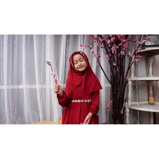 Gamis Anak Bahan Wolfis TPA Sale