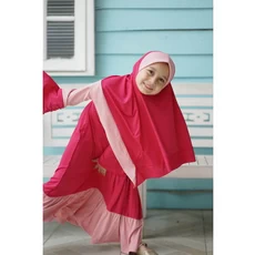 Gamis Anak Perempuan Bahan Katun TPA Terbaru