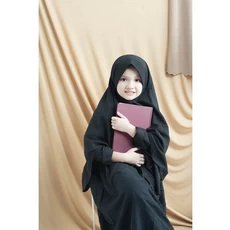 Gamis Item Pakaian Muslim Anak Syari Gratis Ongkir