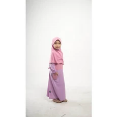 Gamis Jersey Anak Perempuan 10 Tahun MI Aruwais