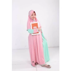 Gamis Jersey Anak Perempuan 11 Tahun Polos Dropship