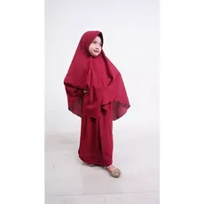 Gamis Syari Anak Balita Lucu Paku Payung