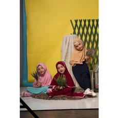 Gamis Anak Kuda Poni Polos Ngaji