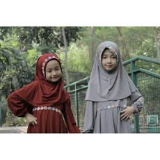 Gamis Jersey Anak 1 Tahun Syari Tanggung