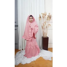 Gamis Katun Anak Perempuan 6 12 Lucu Grosir