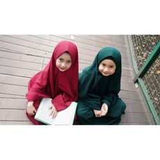 Jasmine Hijab Gamis Pakaian Muslim Anak Perempuan Seragam Terbaru 2023