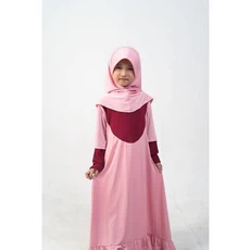 Gamis Anak La Bella Rania Lebaran TPA