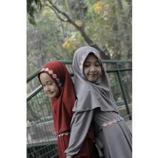 Model Gamis Anak Perempuan Modern Promo