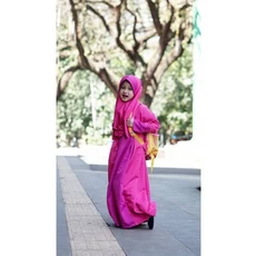 Gamis Jersey Anak Syari Tanggung