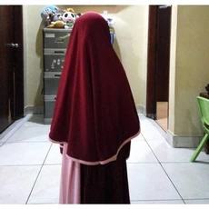 Gamis Anak 6 Th Hijau Botol Polos Promo