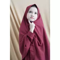 Gamis Jeans Anak Seragam Labella