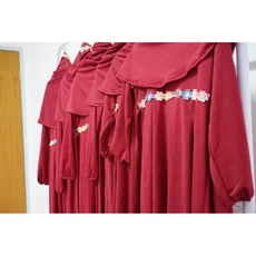 Model Gamis Ibu Dan Anak Ngaji Dropship