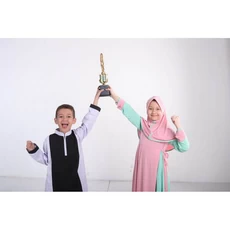 Gamis Syari Anak 12 Tahun Lucu TPA