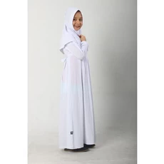 Gamis Anak Bahan Wolfis Lucu Khaireen