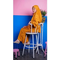 Gamis Anak Ungu Lucu Labella