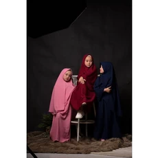 Gamis Katun Anak Perempuan 6 12 Pesantren Khaireen