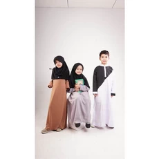 Gamis Kaos Anak Perempuan Syari TPA