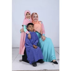 Gamis Katun Anak Tanggung Terbaru