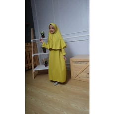 Baju Gamis Cadar Syari Anak Lucu Labella