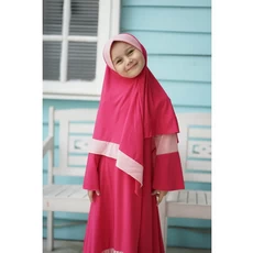Gamis Anak Perempuan Karakter Ibtidaiyah Aruwais