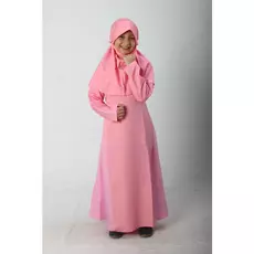 Baju Muslim Anak Dewasa Wanita Gamis Terbaru Tanggung