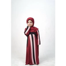 Gamis Couple Ibu Dan Anak Perempuan Lucu Tanggung